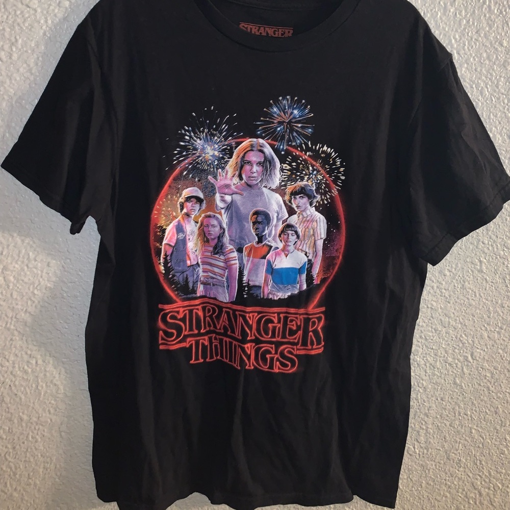 Stranger things graphic tee
